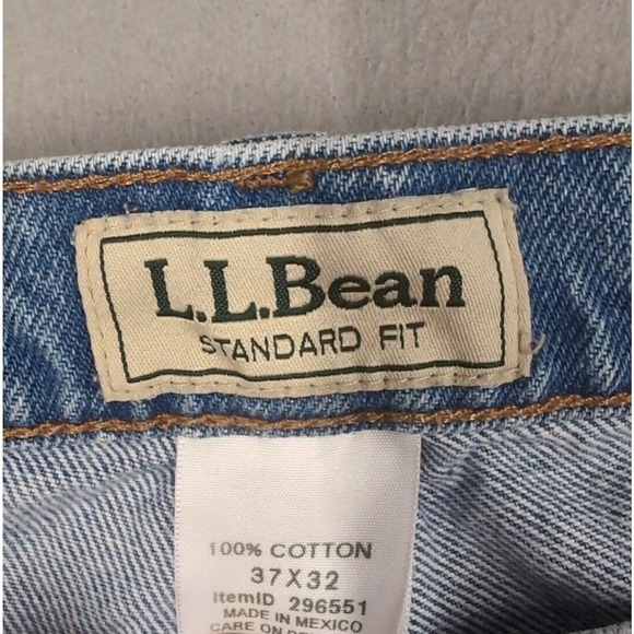 L.L. Bean Jeans Men's 37X32 1912 Standard Fit Pants - Picture 7 of 10